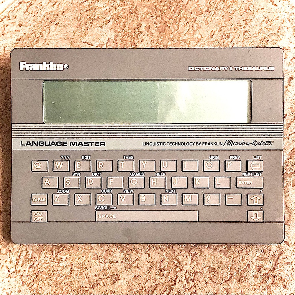 Franklin Computer Dictionary & Thesaurus